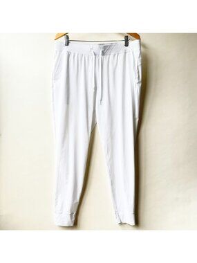Greyson Performance Jogger White Athletic Pants Men's Size L B205